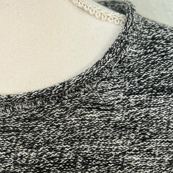 Eileen Fisher NWT slub cotton Peruvian jewel neck tunic long sleeve top size  S - Picture 4 of 9